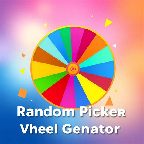 Random picker wheel .